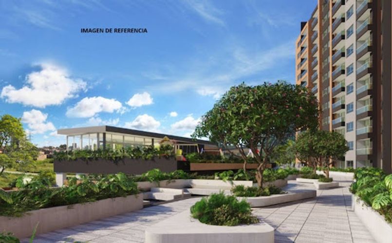 Apartamento de 2 alcobas en venta en Santa Ana, Rionegro, 74 m² · foto 3 de 5