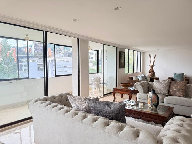 Apartamento de 3 alcobas en arriendo en El Poblado, Medellín, 236 m² · foto 3 de 14