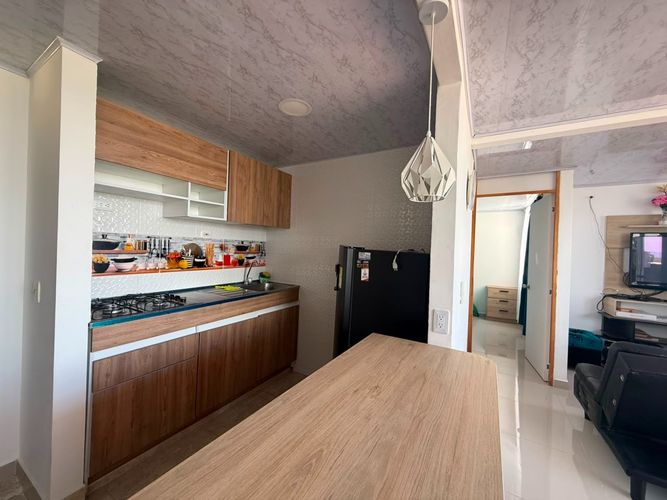 Apartamento de 2 alcobas en arriendo en Las Palmas, Ricaurte, 43 m² · foto 4 de 12