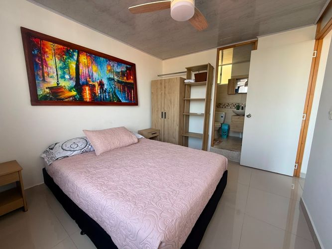 Apartamento de 2 alcobas en arriendo en Las Palmas, Ricaurte, 43 m² · foto 11 de 12