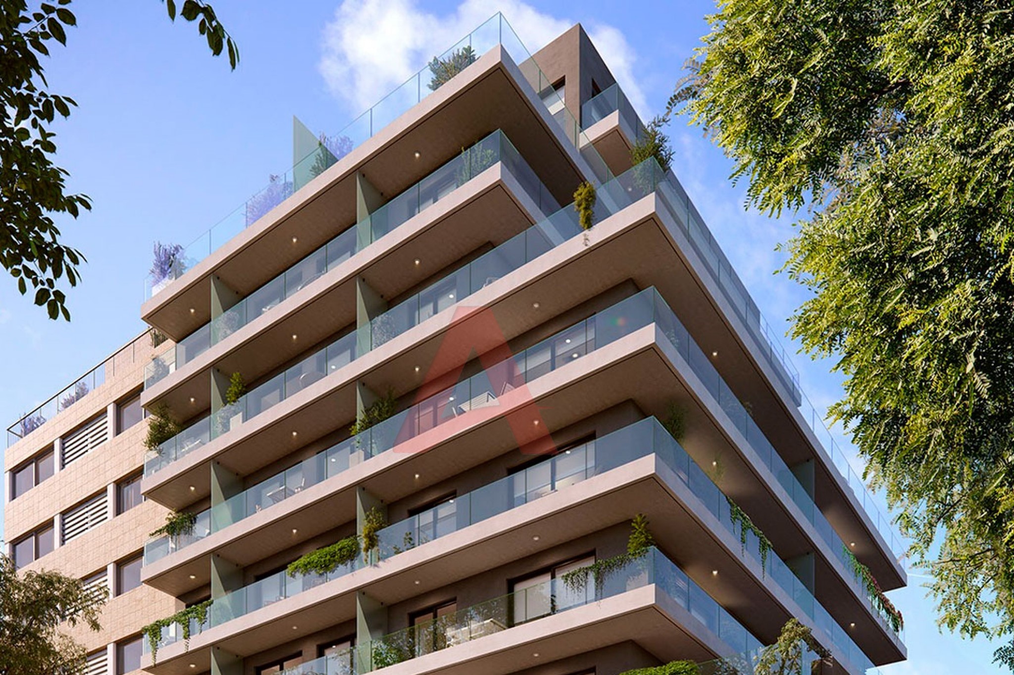 PUNTA CARRETAS – PENT HOUSE EN ALQUILER DE 1 DORMITORIO CON GRAN TERRAZA  A ESTRENAR