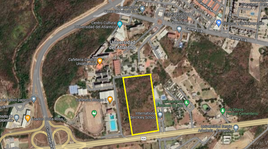 Lote en venta en Conjunto Residencial Villa Campestre, Puerto Colombia, 38541 m² · foto 3 de 3