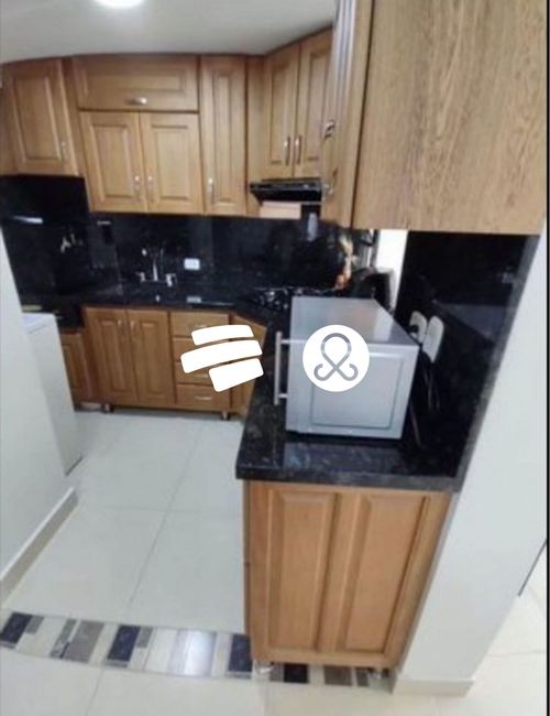 Apartamento de 3 alcobas en venta en La Hondonada, Medellín, 54 m² · foto 6 de 7