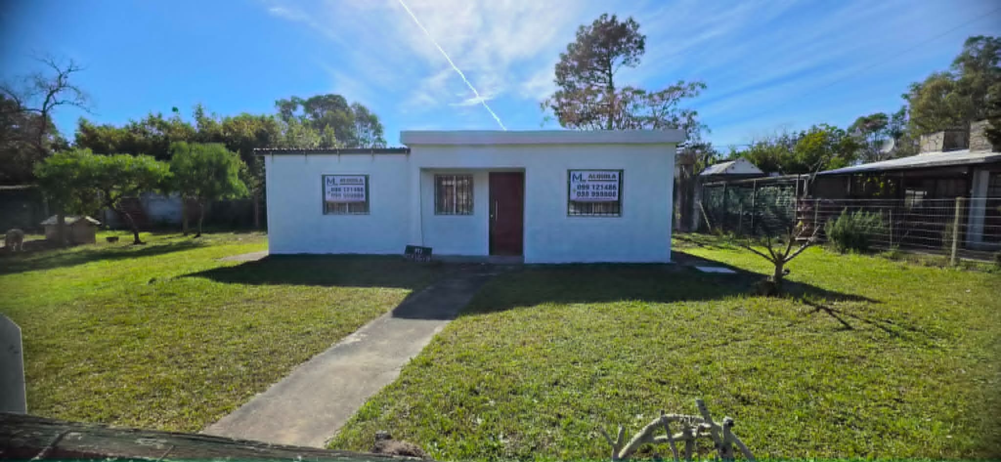 ML PROPIEDADES ALQUILA CASA EN PADRÓN UNICO DE UN DORMITORIO EN PARQUE DEL PLATA