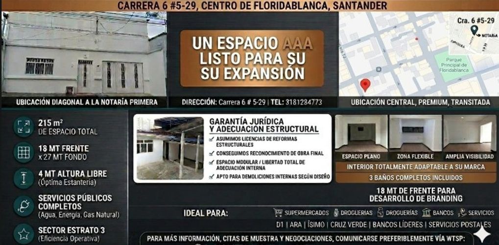 Bodega en arriendo en Casco Antiguo - Floridablanca, Floridablanca, 215 m² · foto 19 de 20