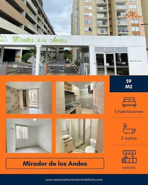 Apartamento de 2 alcobas en venta en San Isidro Comuna 7, Ibagué, 42 m² · foto 6 de 7