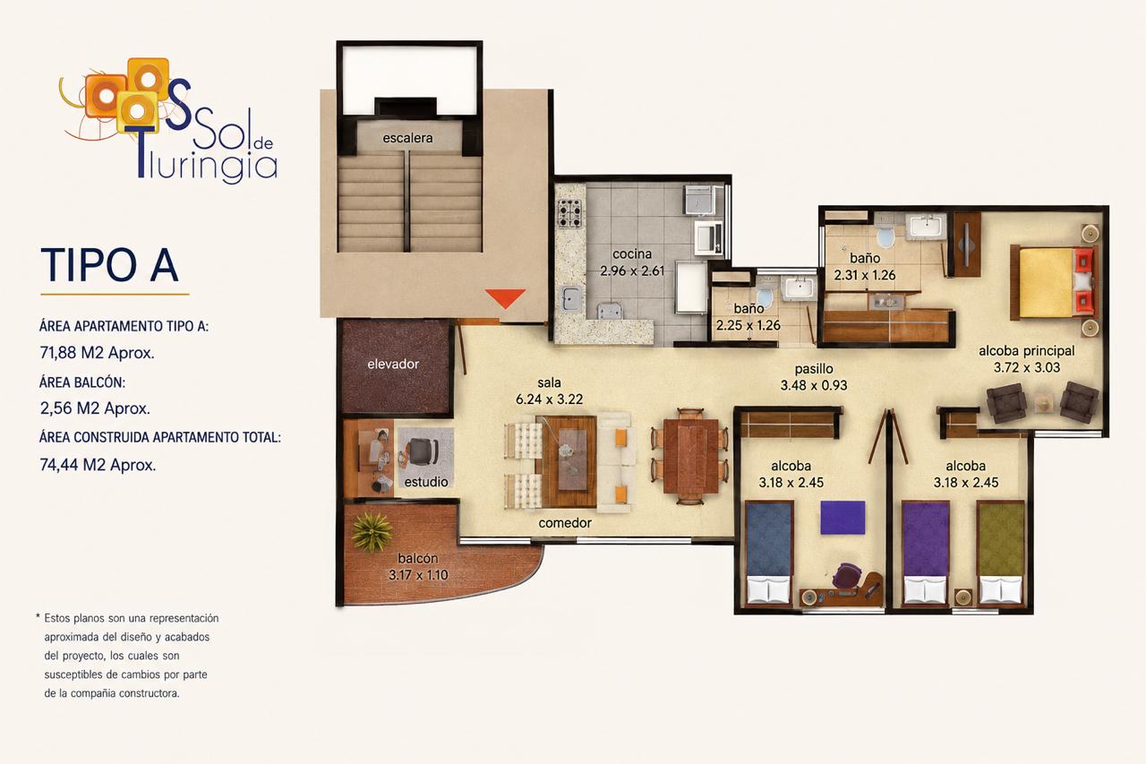 Apartamento en venta en Turingia Et. Ii, Bogotá · foto 17 de 17