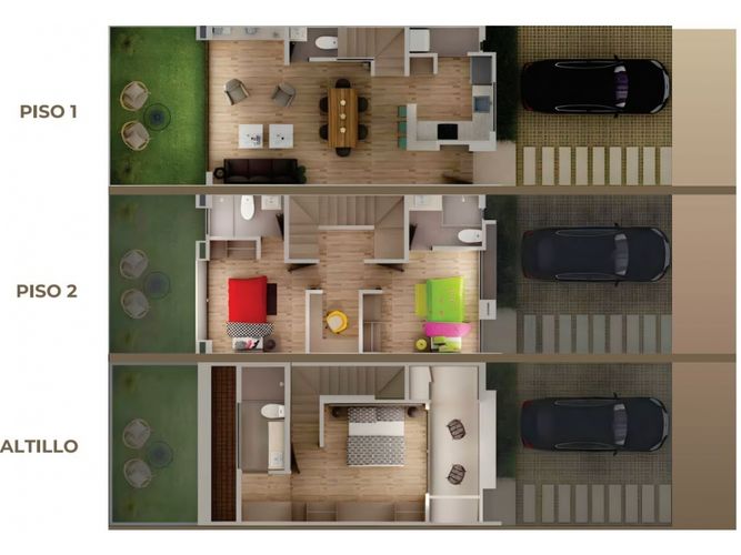 Casa de 3 alcobas en venta en La Floresta, Chía, 114 m² · foto 14 de 14