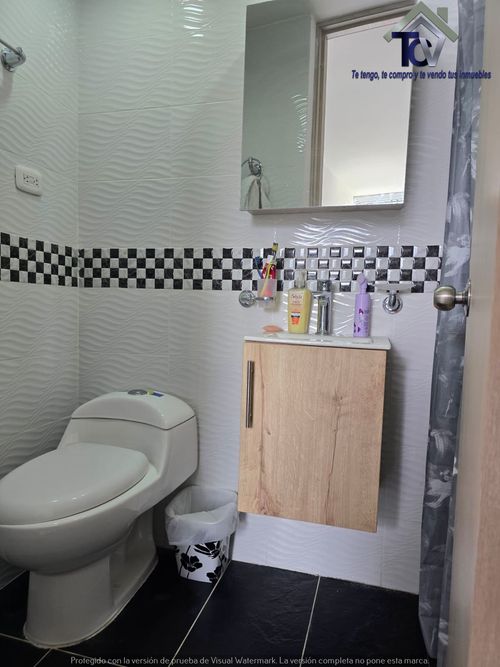 Apartamento de 2 alcobas en venta en La Campiña, Girón, 53 m² · foto 9 de 11