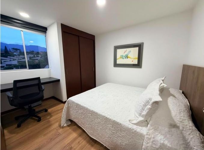Apartamento de 2 alcobas en arriendo en Loma Benedictinos, Envigado, 65 m² · foto 9 de 12