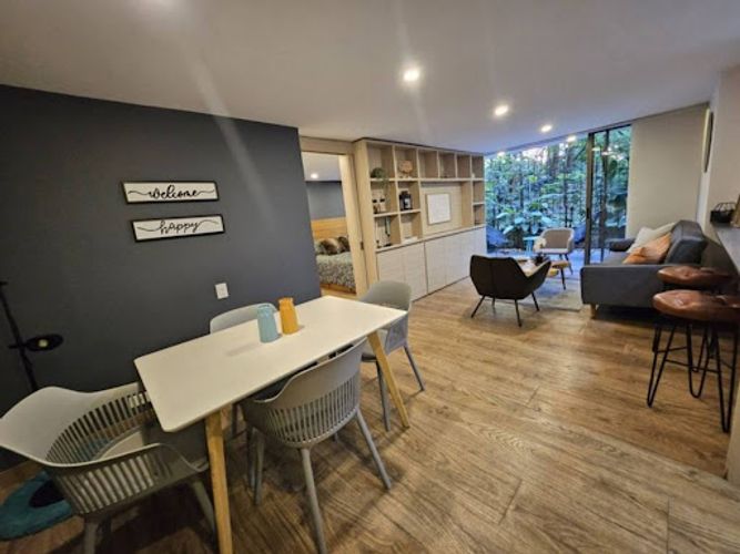 Apartamento de 1 alcoba en arriendo en Cola Del Zorro, Medellín, 77 m² · foto 2 de 24