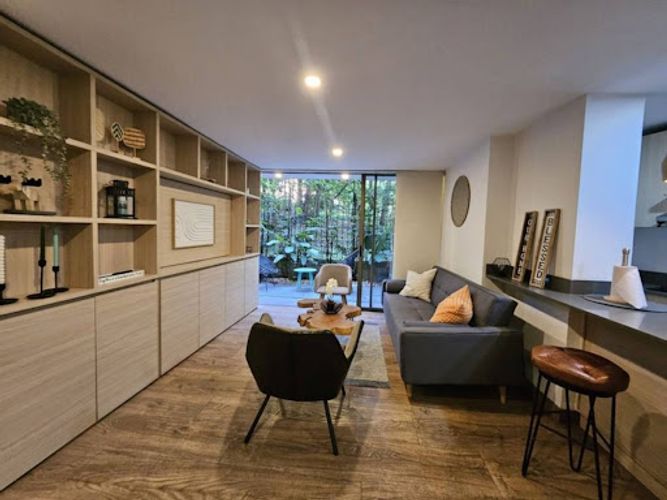 Apartamento de 1 alcoba en arriendo en Cola Del Zorro, Medellín, 77 m² · foto 3 de 24