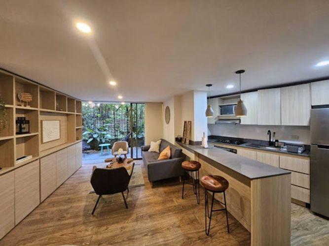 Apartamento de 1 alcoba en arriendo en Cola Del Zorro, Medellín, 77 m² · foto 5 de 24
