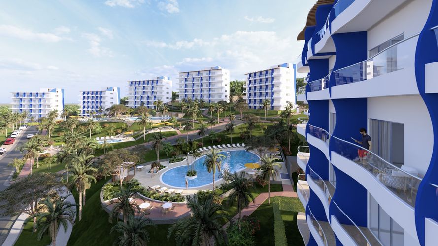 Apartamento de 1 alcoba en venta en Barú, Cartagena, 42 m² · foto 2 de 24