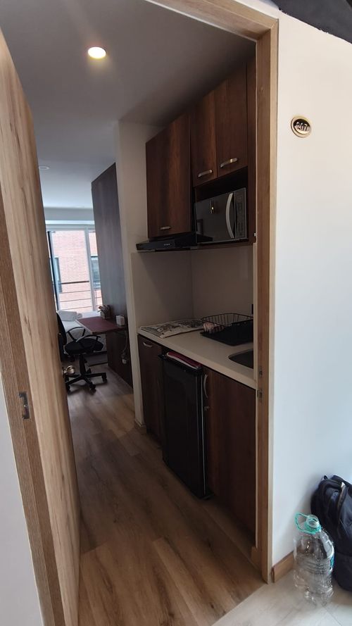 Apartamento de 1 alcoba en venta en Chico, Bogotá, 18 m² · foto 9 de 12
