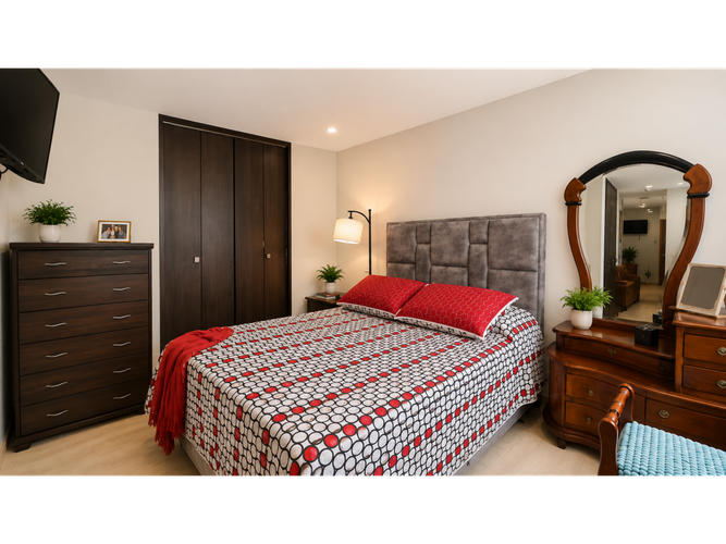 Apartamento de 3 alcobas en venta en Hacienda Casablanca La Sierra, Madrid, 74 m² · foto 3 de 8