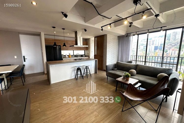 Apartamento de 2 alcobas en arriendo en Ciudad Del Río, Medellín, 100 m² · foto 5 de 24