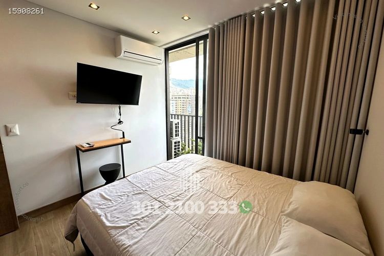 Apartamento de 2 alcobas en arriendo en Ciudad Del Río, Medellín, 100 m² · foto 12 de 24