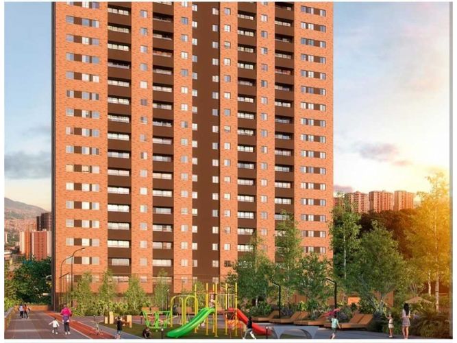 Apartamento de 2 alcobas en venta en Salento, Bello, 56 m² · foto 23 de 24