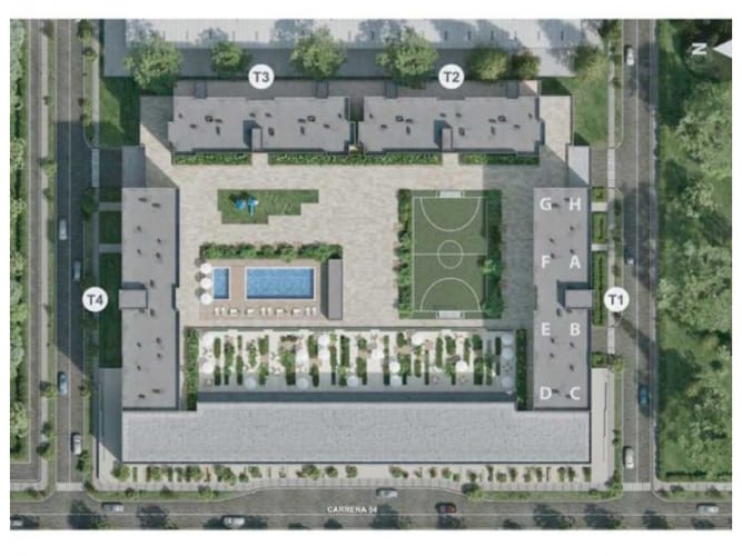 Apartamento de 2 alcobas en venta en Salento, Bello, 56 m² · foto 24 de 24
