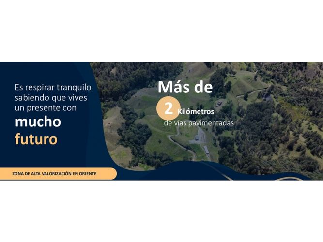 Lote en venta en Pantanillo, El Retiro, 2624 m² · foto 3 de 9