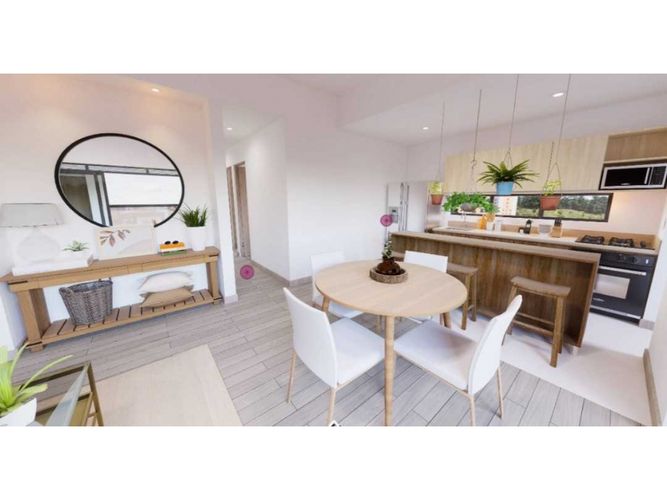 Apartamento de 3 alcobas en venta en Barro Blanco, Rionegro, 89 m² · foto 4 de 7