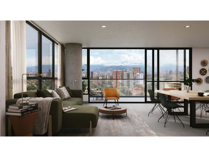Apartamento de 2 alcobas en venta en Los Balsos, Medellín, 125 m² · foto 4 de 7
