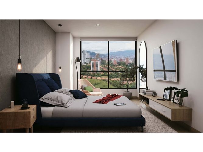 Apartamento de 2 alcobas en venta en Los Balsos, Medellín, 125 m² · foto 7 de 7