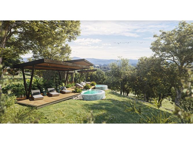 Lote en venta en El Rosal, Marinilla, 1032 m² · foto 3 de 5