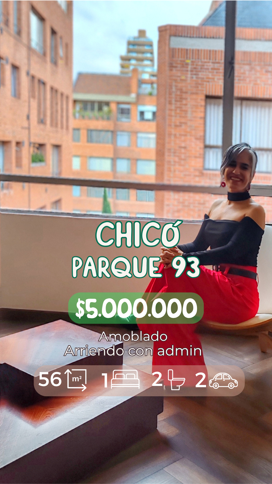 Apartaestudio en Arriendo en Chico norte, Bogotá