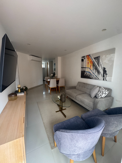 Apartamento de 2 alcobas en venta en El Castillo, Barranquilla, 86 m² · foto 5 de 13
