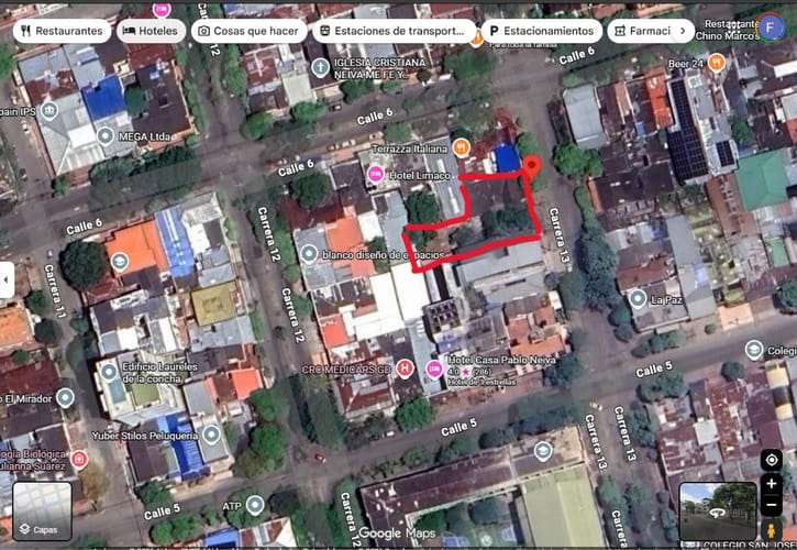 Lote en venta en Altico, Neiva, 606 m² · foto 2 de 3