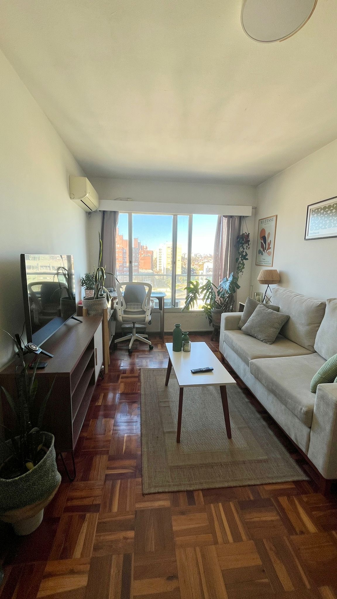 Alquiler de Apartamento de 1 dormitorio con vista a la Rambla en Palermo