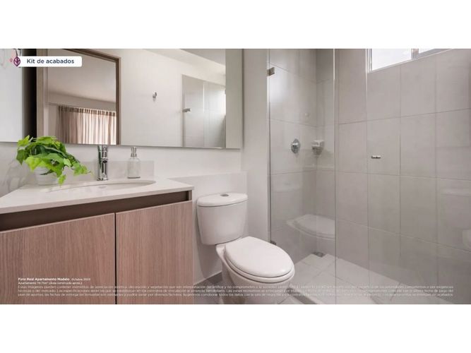 Apartamento de 3 alcobas en venta en El Faro, Rionegro, 71 m² · foto 4 de 10