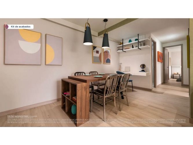 Apartamento de 3 alcobas en venta en El Faro, Rionegro, 71 m² · foto 5 de 10