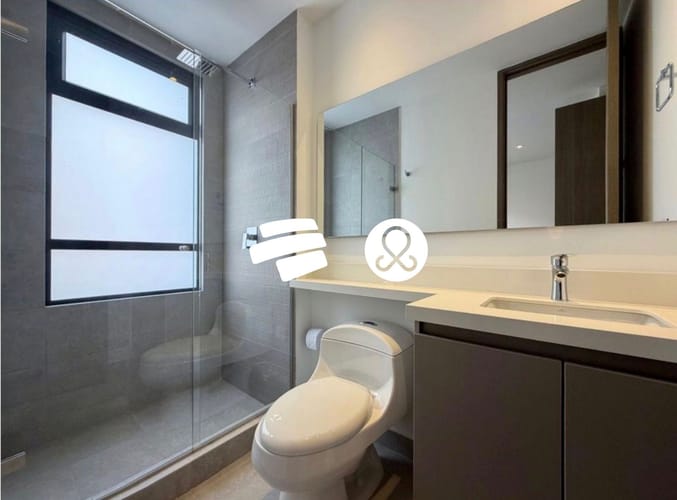 Apartamento de 2 alcobas en venta en Los Balsos, Medellín, 106 m² · foto 8 de 22
