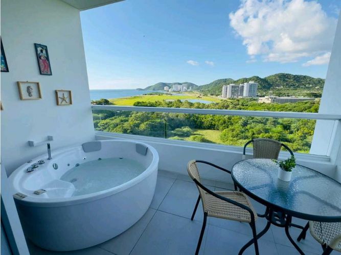 Apartaestudio en venta en Pozos Colorados, Santa Marta, 33 m² · foto 20 de 24