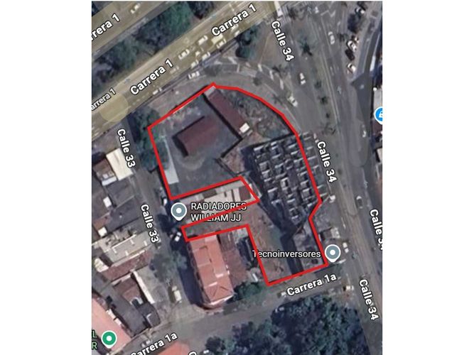 Lote en arriendo en Santander, Cali, 2800 m² · foto 3 de 4