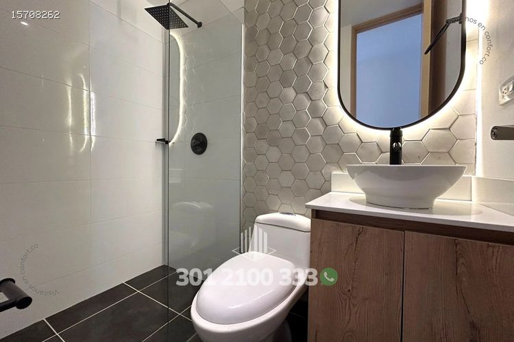 Apartamento de 3 alcobas en arriendo en Loma Del Esmeraldal, Envigado, 90 m² · foto 12 de 24