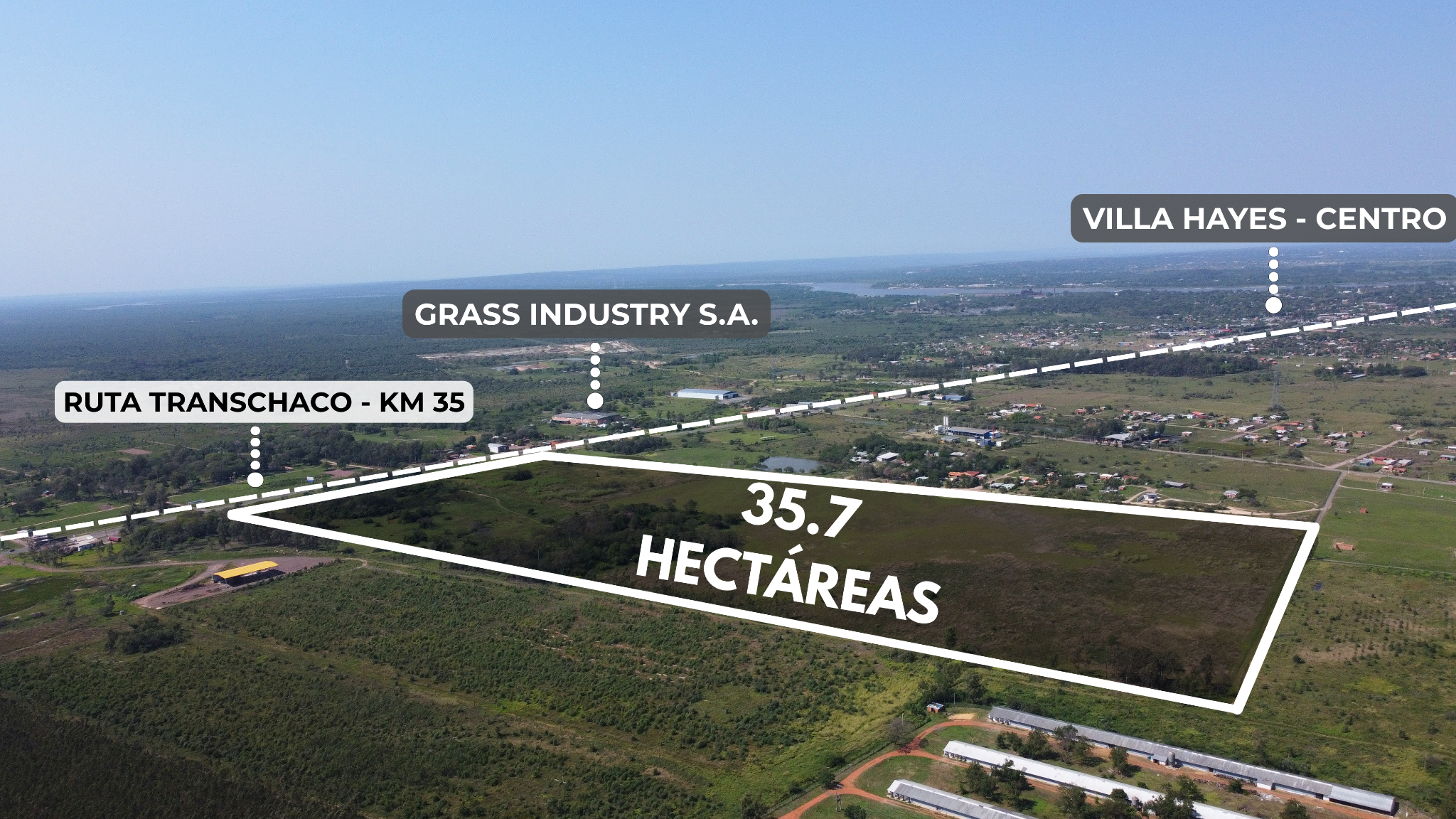 Gran Propiedad en Venta – 35,7 Hectáreas sobre Ruta Transchaco — foto 2