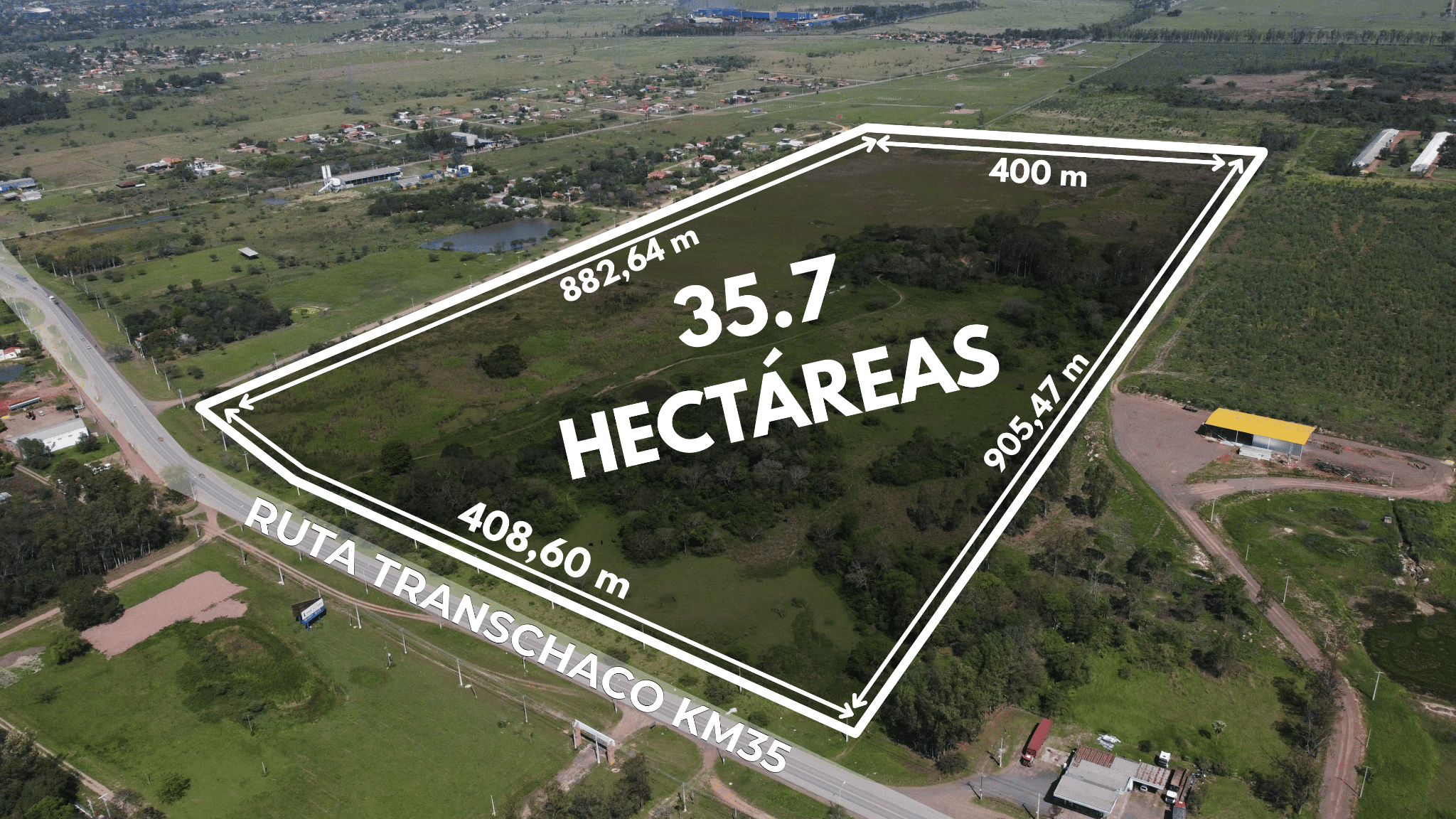 Gran Propiedad en Venta – 35,7 Hectáreas sobre Ruta Transchaco — foto 3