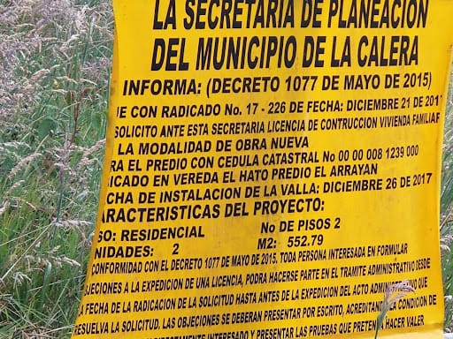 Lote en venta en El Libano, La Calera, 5446 m² · foto 8 de 13
