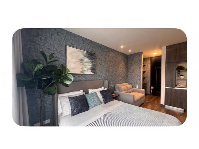Apartaestudio en venta en Chico Norte, Bogotá, 35 m² · foto 3 de 20