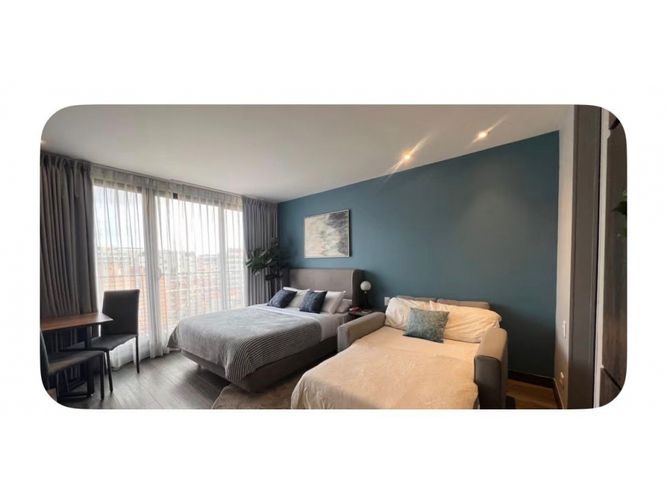 Apartaestudio en venta en Chico Norte, Bogotá, 35 m² · foto 5 de 20
