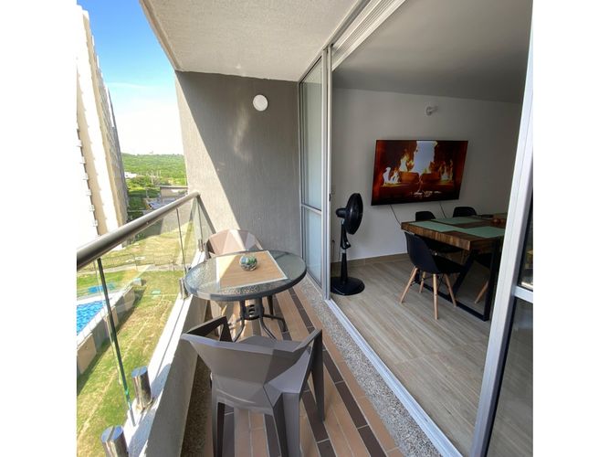 Apartamento de 3 alcobas en arriendo en Alameda Del Rio, Barranquilla, 95 m² · foto 2 de 24