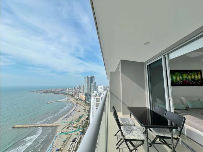Apartamento de 1 alcoba en venta en Bocagrande, Cartagena, 67 m² · foto 2 de 23