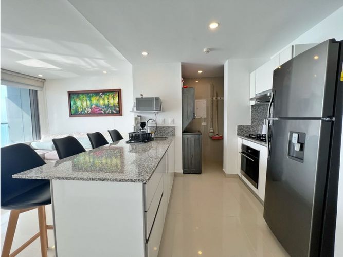Apartamento de 1 alcoba en venta en Bocagrande, Cartagena, 67 m² · foto 12 de 23