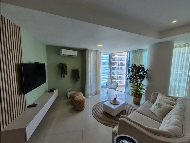Apartamento de 2 alcobas en venta en La Boquilla, Cartagena, 104 m² · foto 2 de 24