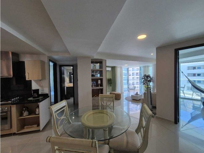 Apartamento de 2 alcobas en venta en La Boquilla, Cartagena, 104 m² · foto 6 de 24