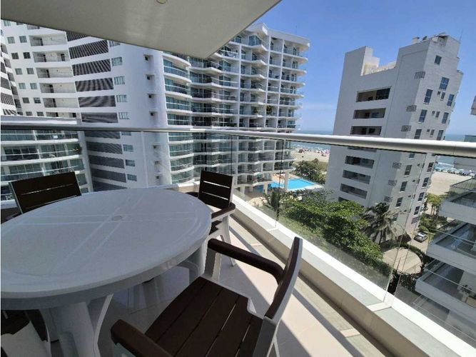 Apartamento de 2 alcobas en venta en La Boquilla, Cartagena, 104 m² · foto 18 de 24